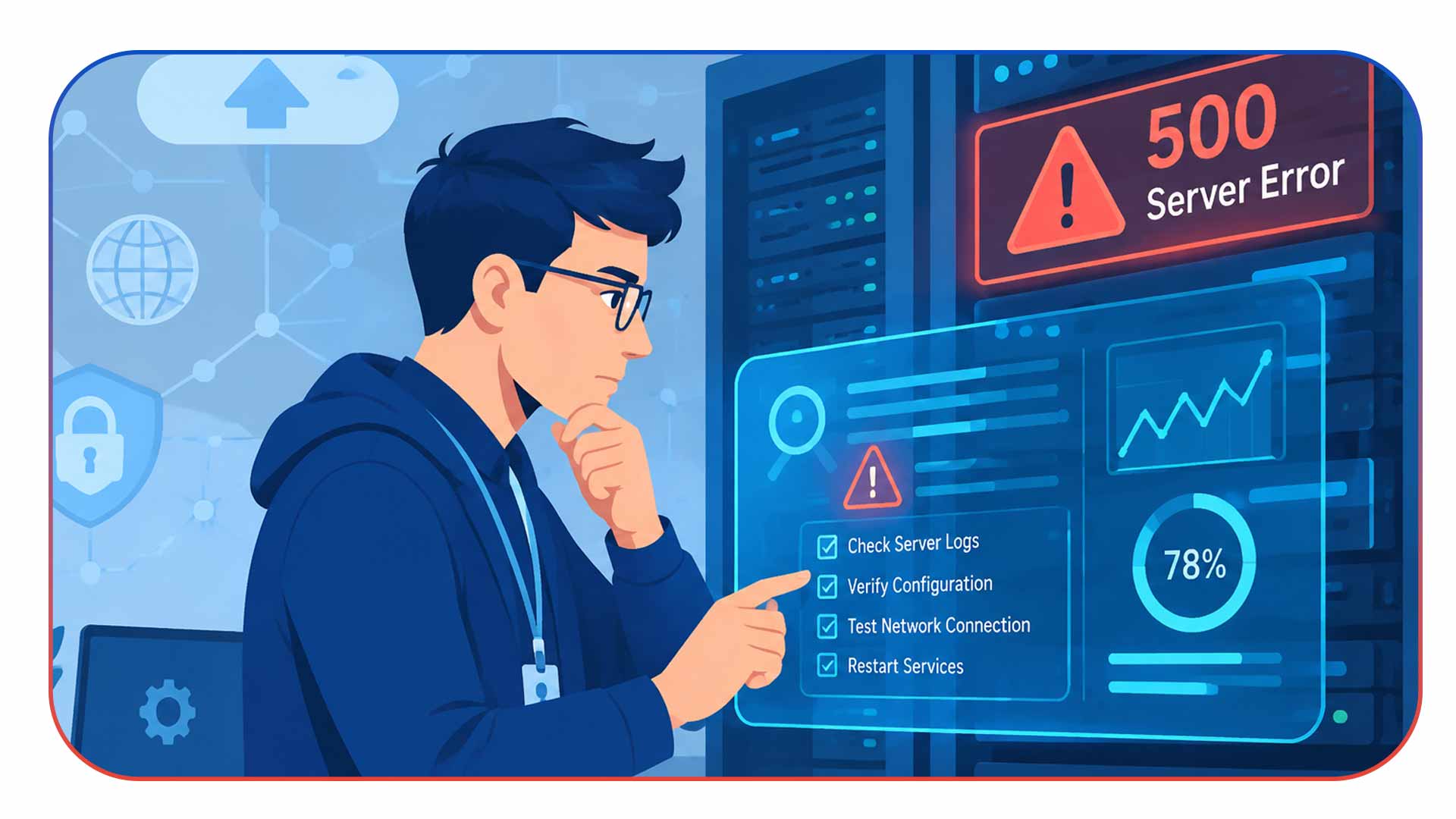 برطرف کردن خطاهای سرور (Server error 5xx)