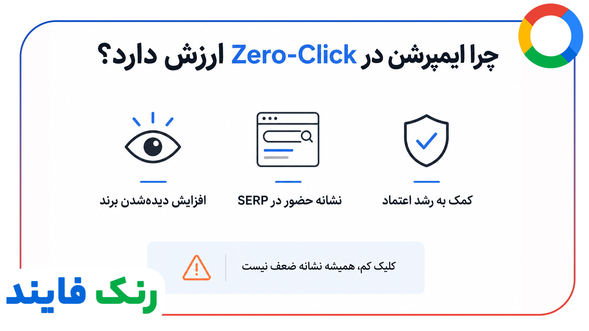 تفاوت کلیک و ایمپرشن در دوران Zero-Click