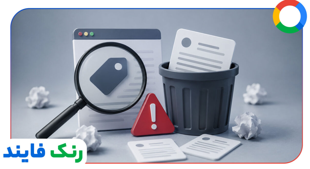 اشتباهات تگ تایتل و حذف از استنادات AI
