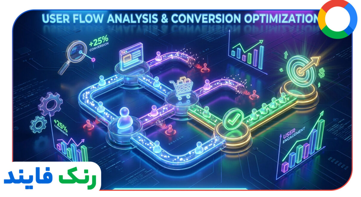 تحلیل User Flow و بهینه سازی مسیر تبدیل