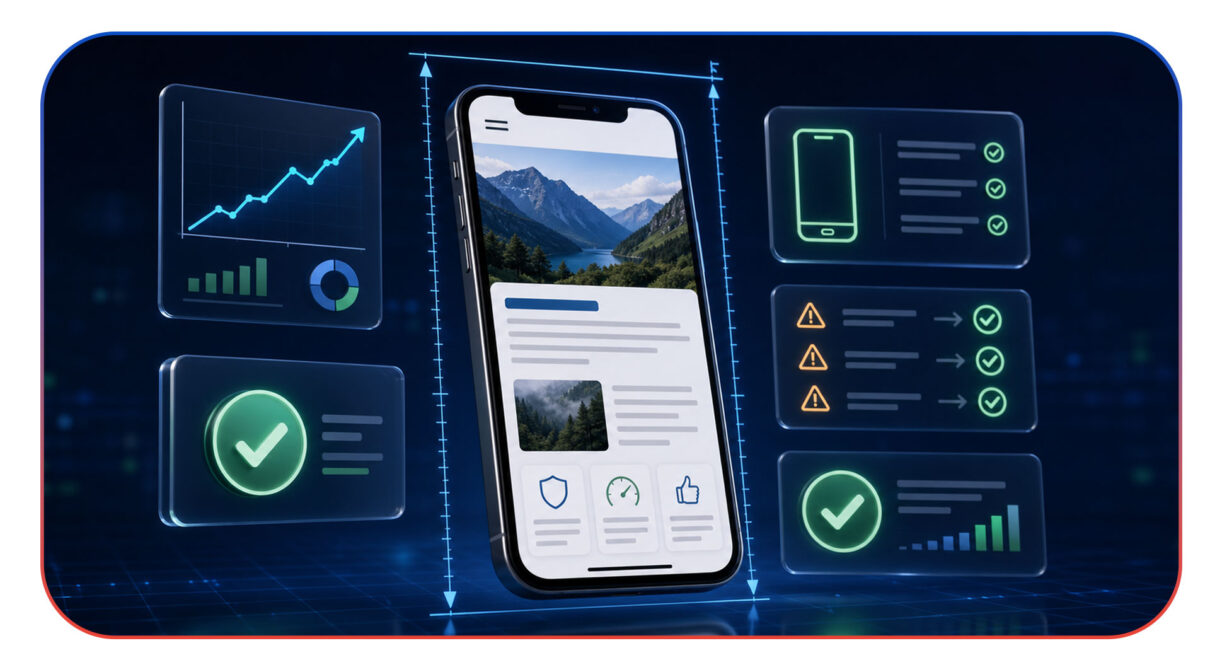رفع خطاهای Mobile Usability در سرچ کنسول